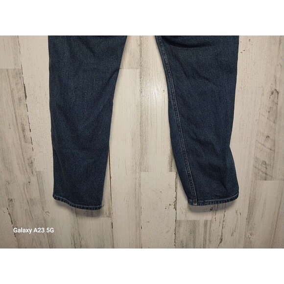 Hollister Jeans Women's Curvy High Rise Mom  Juniors 3R Distressed Destroyed - Picture 5 of 8